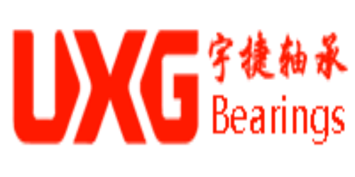 UXG Bearings logo on a black background