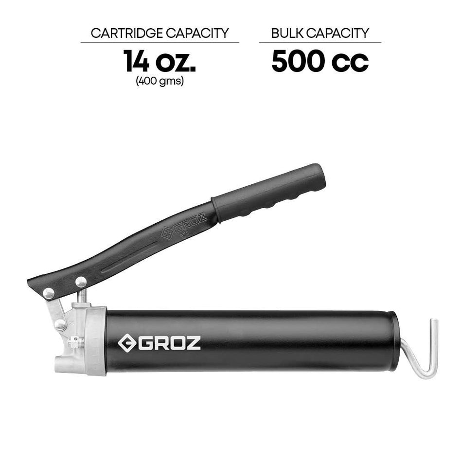 GROZ Lever Grease Gun Heavy Duty -V Series, V1R/HD/BL/B