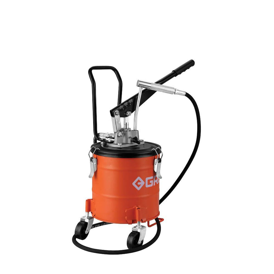 GROZ 6 Kg Bucket Grease Pump With Wheels, VGP/6